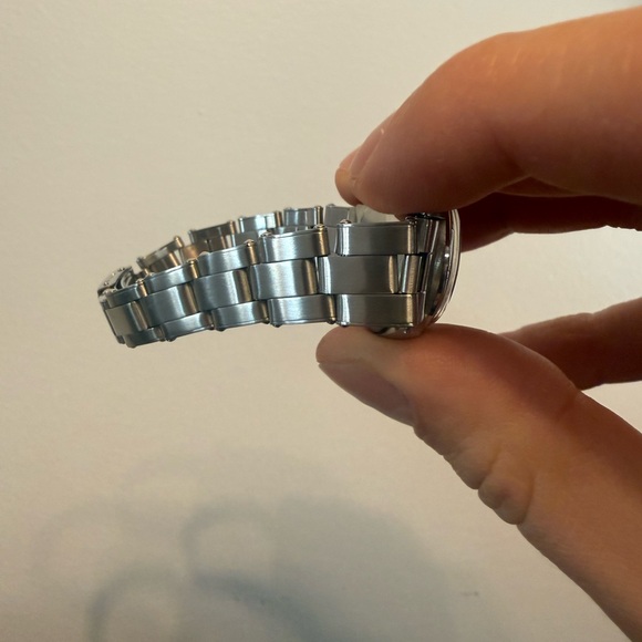 1969 Rolex Oyster Perpetual Ladies Silver Watch Automatic 6623 Vintage - Picture 6 of 13